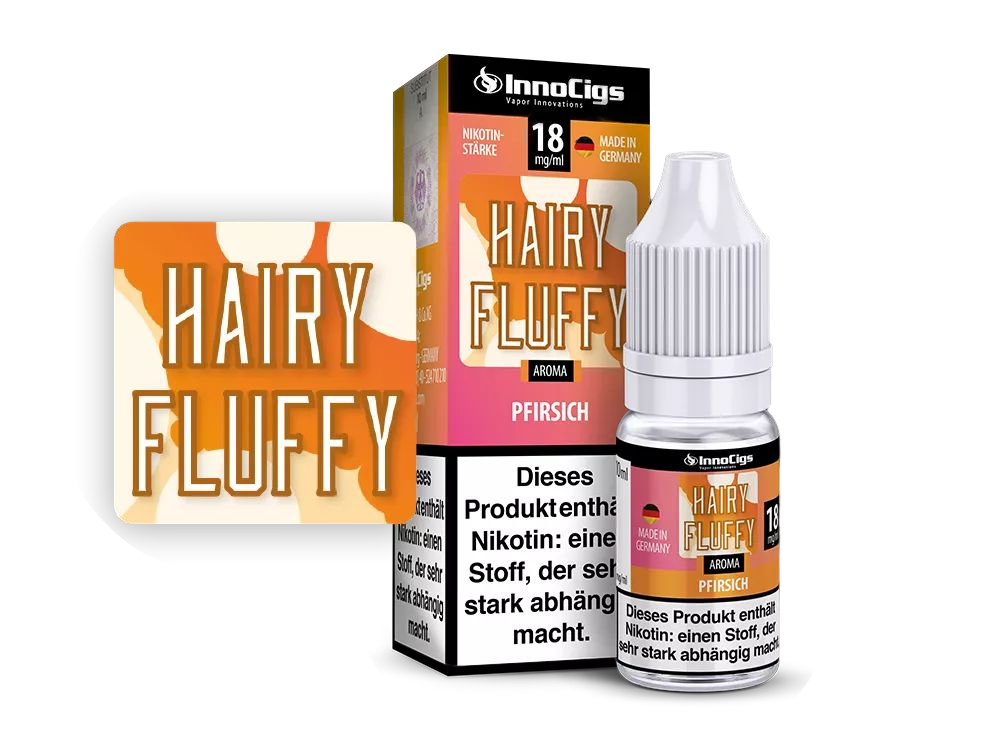 InnoCigs - Hairy Fluffy Pfirsich 0 mg/ml